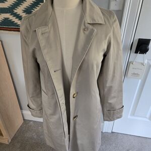 GAP Women's Tan Trench Coat Size Small